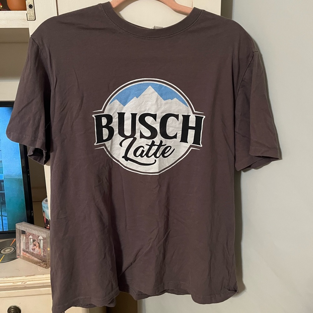 FREE with purchase Busch latte tee